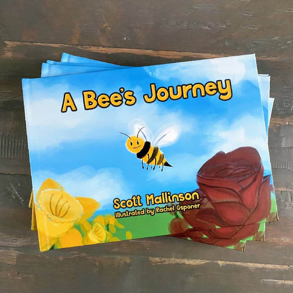 Photo of Scott's Book: "A Bee's Journey"